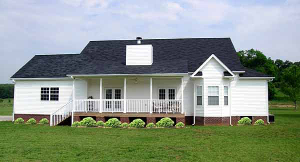 Southern House Plan Rear Photo 01 - Richmond Creek Country Home 016D-0110 - Shop House Plans and More