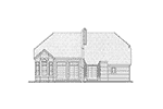 Country House Plan Rear Elevation - Banning Country Home 016D-0114 - Search House Plans and More