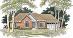 Traditional House Plan Front of House 019D-0036