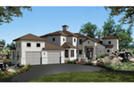 Contemporary House Plan Front of House 019D-0043