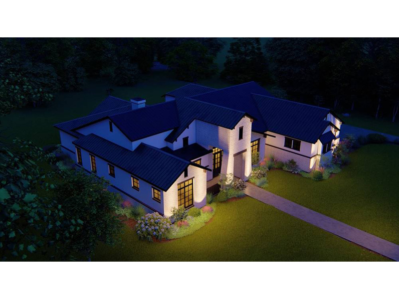 Ranch House Plan Aerial View Photo 02 - 019D-0044 | House Plans and More