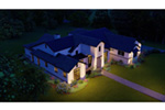 Traditional House Plan Aerial View Photo 02 - 019D-0044 - Shop House Plans and More