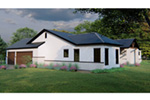Traditional House Plan Rear Photo 01 - 019D-0044 - Shop House Plans and More