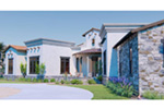 Ranch House Plan Front Photo 01 - Cordero Southwestern Home 019D-0046 - Search House Plans and More