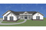 Modern House Plan Front of House 019D-0047