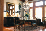 Luxury House Plan Dining Room Photo 01 - Corbin Luxury Home 019S-0001 - Search House Plans and More