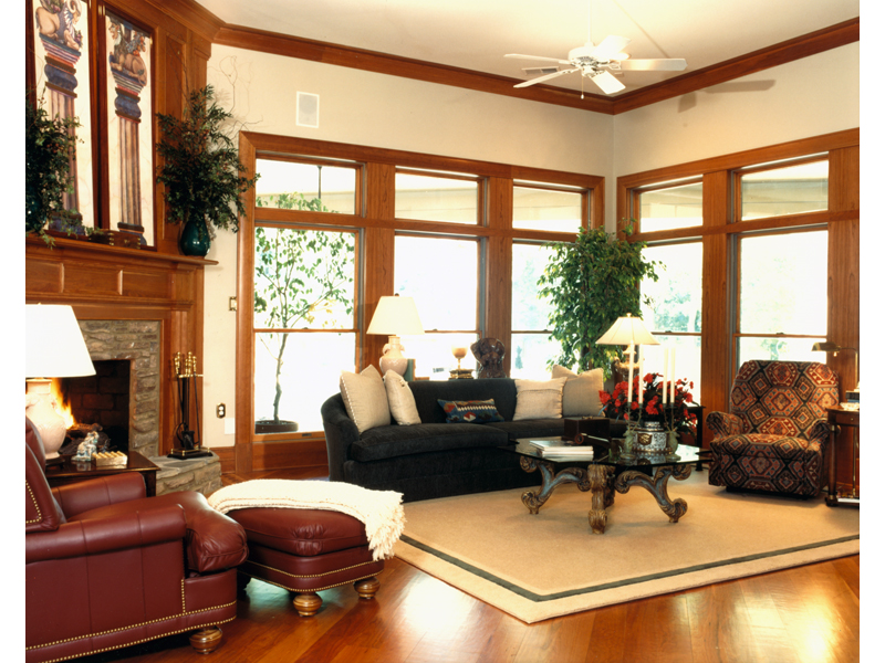 Luxury House Plan Great Room Photo 01 - Corbin Luxury Home 019S-0001 - Search House Plans and More