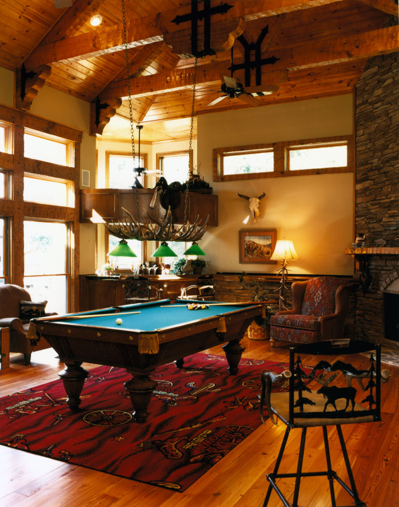 Luxury House Plan Recreation Room Photo 01 - Corbin Luxury Home 019S-0001 - Search House Plans and More