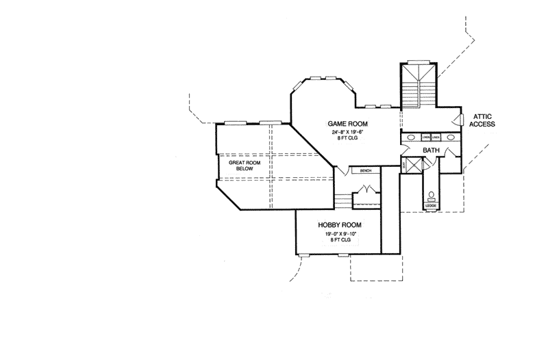 Country House Plan Second Floor - Cameron Manor Luxury Home 019S-0002 - Search House Plans and More
