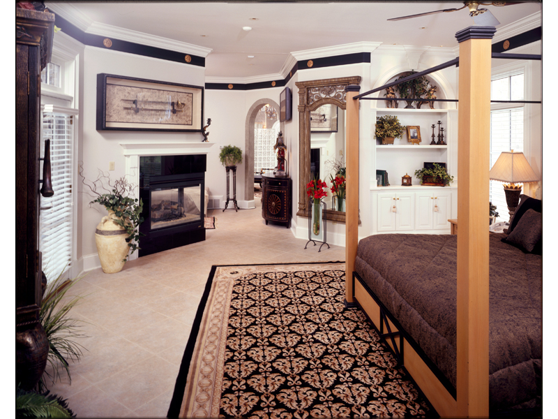 Country House Plan Master Bedroom Photo 01 - Cameron Manor Luxury Home 019S-0002 - Search House Plans and More
