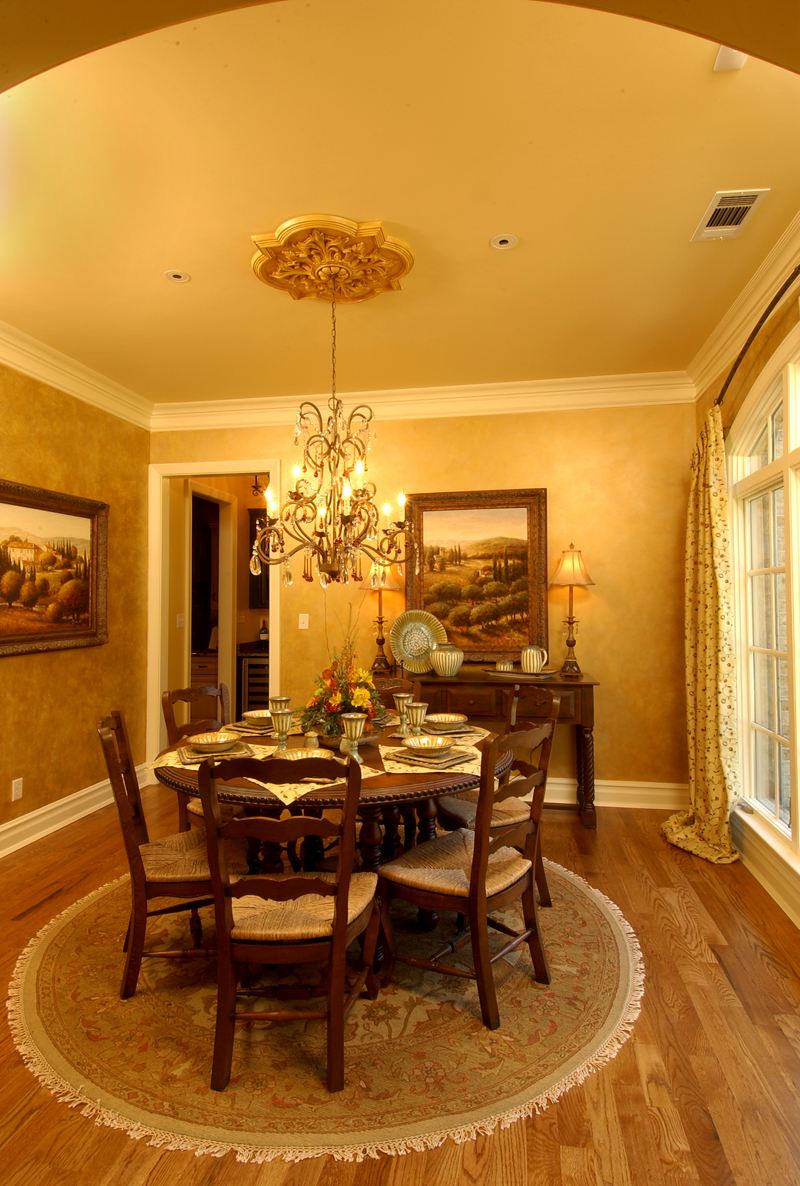 Luxury House Plan Dining Room Photo 01 - Darby Hill European Style Home 019S-0003 | House Plans and More