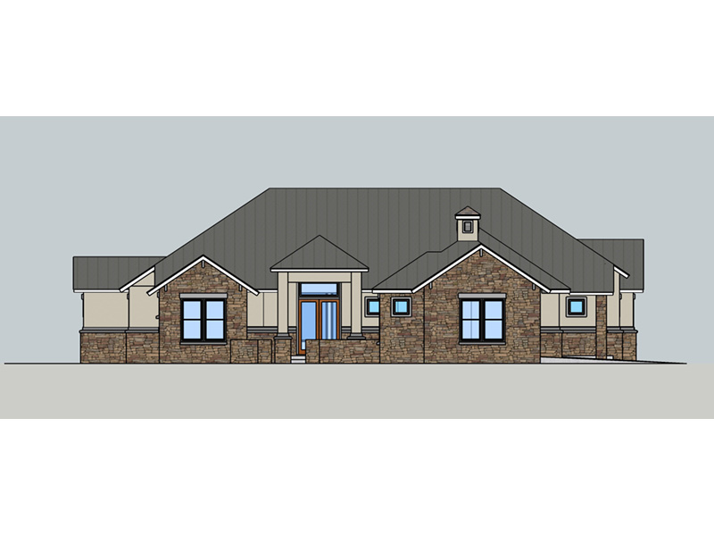 Vacation House Plan Front Image of House - 019S-0005 | House Plans and More
