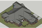 Sunbelt House Plan Roof Detail  - 019S-0005 - Shop House Plans and More