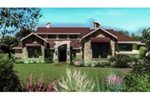 Vacation House Plan Front of Home - 019S-0006 - Shop House Plans and More
