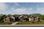 Ranch House Plan Front Photo 01 - 019S-0008 - Shop House Plans and More