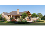 Traditional House Plan Rear Photo 02 - 019S-0009 - Shop House Plans and More