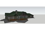 Traditional House Plan Rear Photo 04 - 019S-0009 - Shop House Plans and More