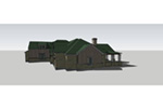 Traditional House Plan Side View Photo - 019S-0009 - Shop House Plans and More