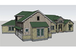Rustic House Plan Side View Photo 01 - 019S-0009 | House Plans and More