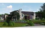 Contemporary House Plan Front Photo 01 - 019S-0040 - Shop House Plans and More