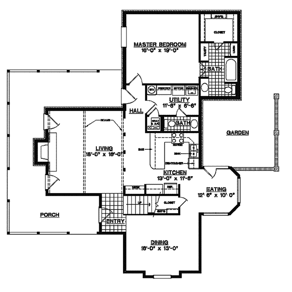 Berry Creek Country Farmhouse Plan 020D-0204 | House Plans and More