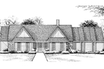 House Plan Front of Home 020D-0208
