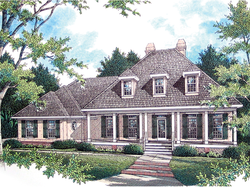 Glenhaven Plantation Home Plan 020D-0240 - Search House Plans and More