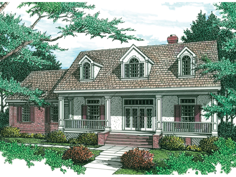 Crockett Plantation Home Plan 020D-0279 - Search House Plans and More