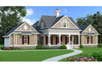 Victorian House Plan Front of House 020D-0344