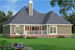 Country House Plan Rear Photo 01 - Dyson Southern Home 020D-0345 - Search House Plans and More