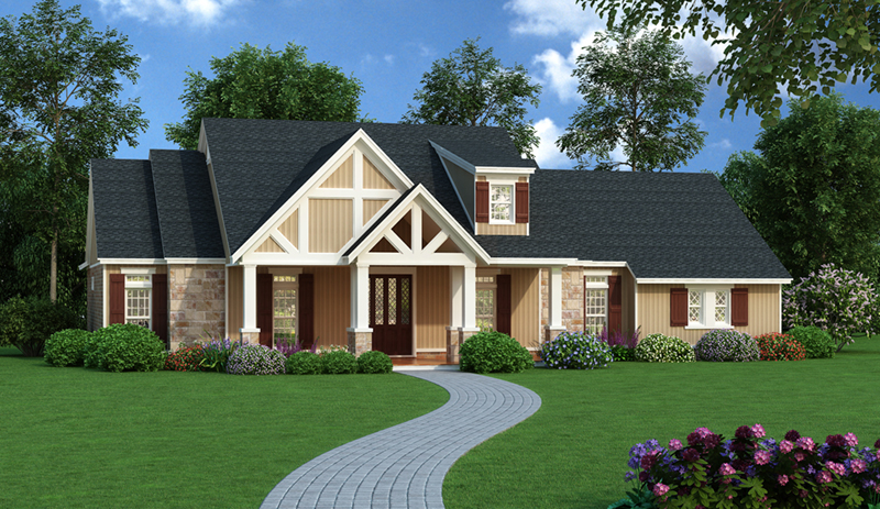 Shetland Trail Tudor Home Plan 020D-0348 - Shop House Plans and More