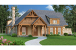 Ranch House Plan Front of House 020D-0352