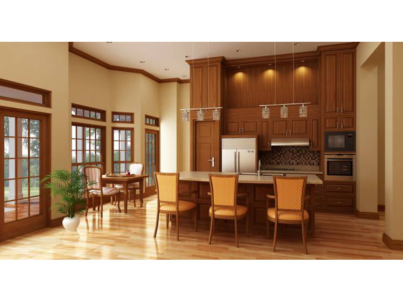 Country House Plan Kitchen Photo 01 - Sophie Spring Acadian Home 020D-0363 - Shop House Plans and More