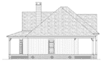 Country House Plan Left Elevation - Sophie Spring Acadian Home 020D-0363 - Shop House Plans and More