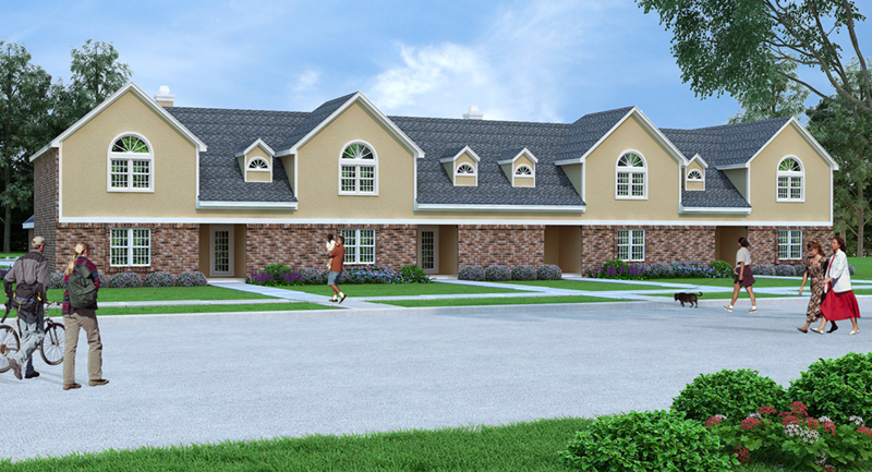 Traditional House Plan Front of Home - 020D-0379 - Shop House Plans and More