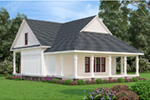 Modern Farmhouse Plan Rear Photo 01 - Driscoll Path Southern Cottage 020D-0392 | House Plans and More