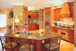 Plantation House Plan Kitchen Photo 03 - Keatington Southern Home 020S-0001 | House Plans and More