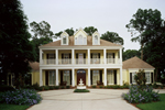 Stately Columns Adorn The Front Of This House Plan