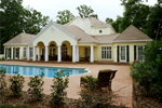 Greek Revival House Plan Pool Photo - Le Claire Georgian Home 020S-0002 | House Plans and More
