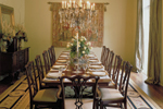 Luxury House Plan Dining Room Photo 01 - Wembleton Traditional Home 020S-0004 - Shop House Plans and More