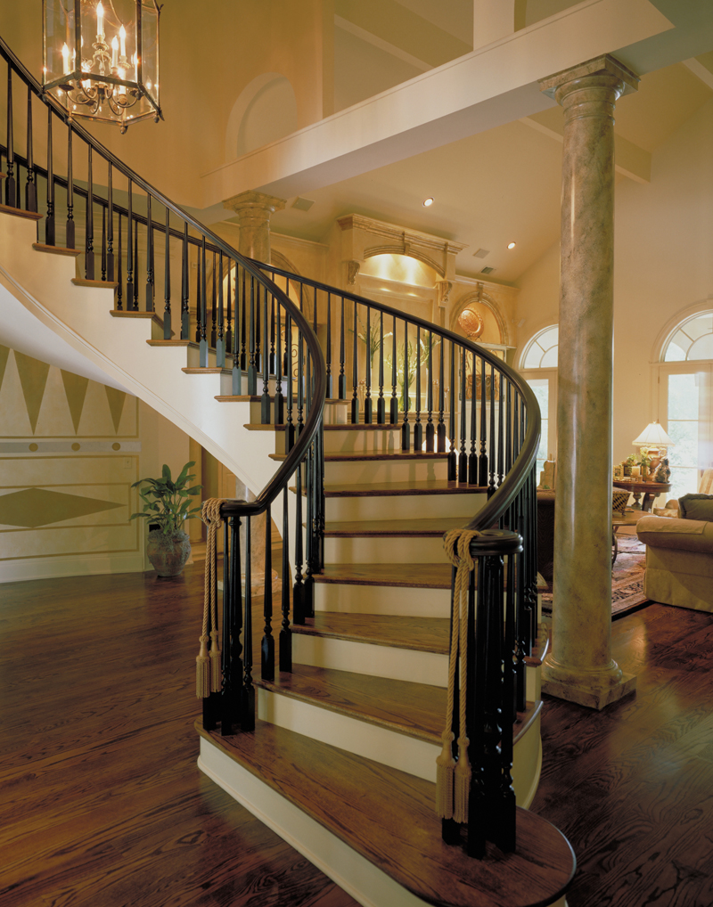 Colonial House Plan Stairs Photo - Wembleton Traditional Home 020S-0004 | House Plans and More