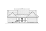 Luxury House Plan Rear Elevation - Somerset Manor Country Home 020S-0022 | House Plans and More