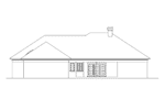 Ranch House Plan Rear Elevation - Jamieson Ranch Home 021D-0001 | House Plans and More