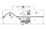 Luxury House Plan Rear Elevation - Maxville Traditional Home 021D-0003 - Shop House Plans and More