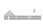 Ranch House Plan Rear Elevation - Stonehurst Country Ranch Home 021D-0006 | House Plans and More