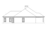 Traditional House Plan Left Elevation - Wrenwood Ranch Home 021D-0009 | House Plans and More