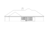 Traditional House Plan Rear Elevation - Wrenwood Ranch Home 021D-0009 | House Plans and More