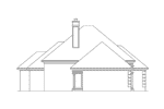 Florida House Plan Left Elevation - Webster Sunbelt Ranch Home 021D-0010 | House Plans and More
