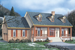 Cape Cod & New England House Plan Front Image - Princeton Southern Country Home 021D-0011 | House Plans and More