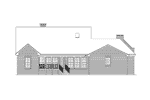 Southern House Plan Rear Elevation - Townsley Lowcountry Home 021D-0012 | House Plans and More
